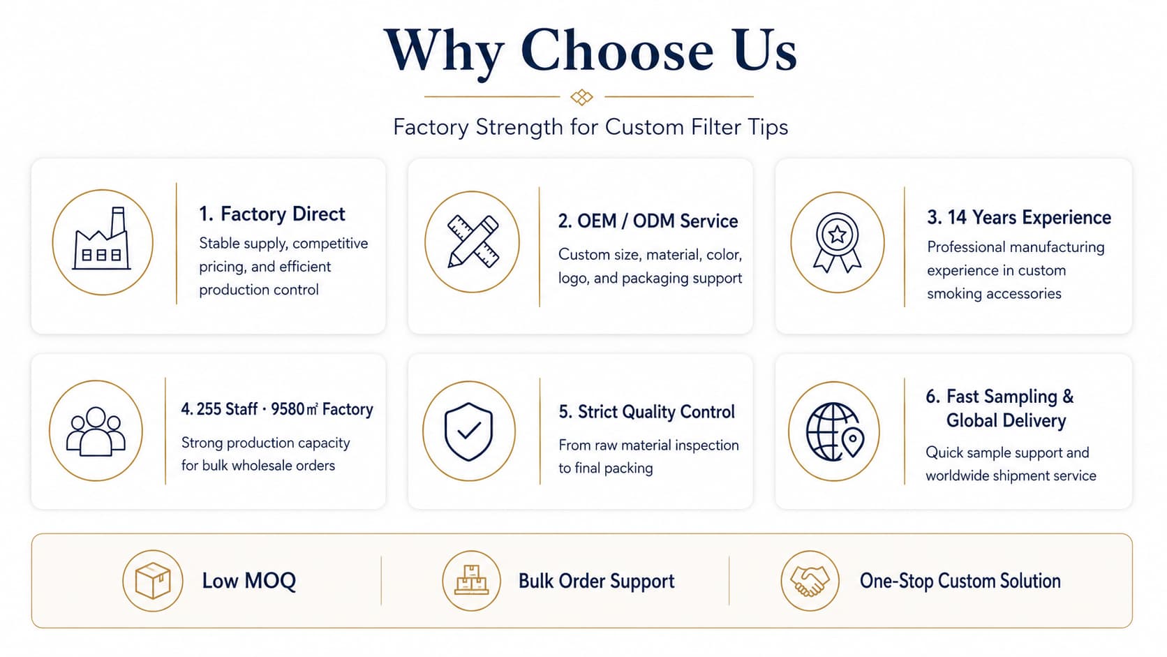 wooden filter tips with paper filter Manufacturer